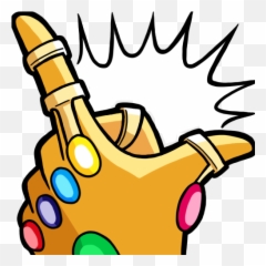 18 Aug - Thanos Hand Simple Drawing Emoji,Thanos Snap Emoji