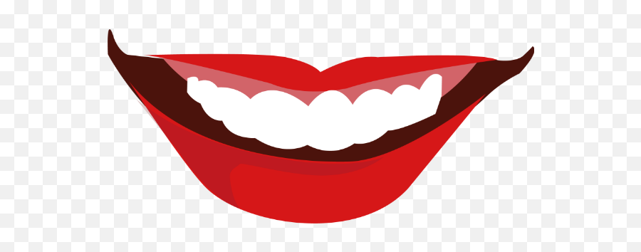 Free Online Mouth Teeth Red Lips Vector - Mouth Vector Emoji,Red Lips Emoji