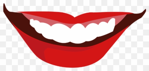 Free Online Mouth Teeth Red Lips Vector - Mouth Vector Emoji,Red Lips Emoji