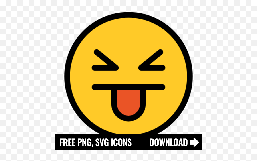 Free Tongue Out Icon Symbol Download In Png Svg Format Emoji,Emoji Tung Out