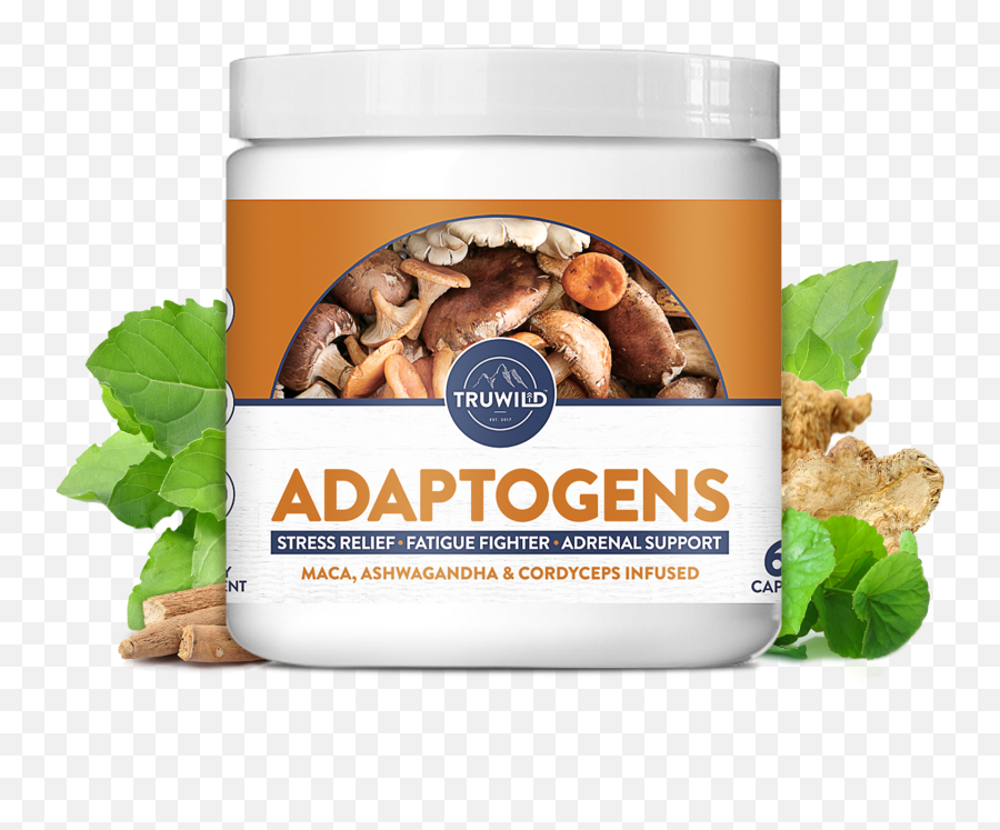 Adaptogens - Stress Relief U0026 Mood Support 60 Capsules Emoji,Kernel Emotion Iu