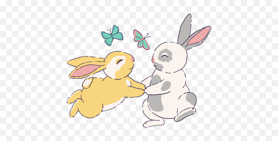 Cartoons U0026 Characters Graphics Emoji,Bunny Pat Emoji