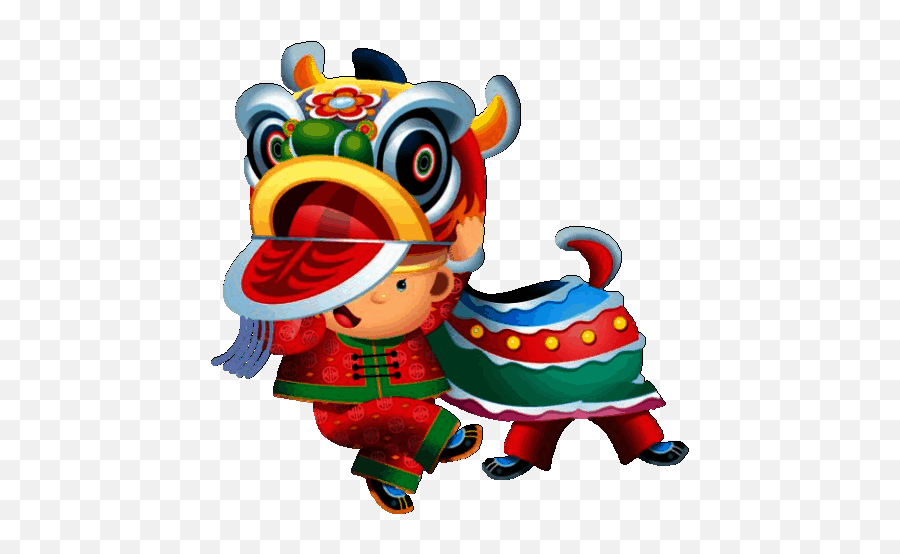 Chinese Lion Dance Emoji,Coiled Spring Emoji