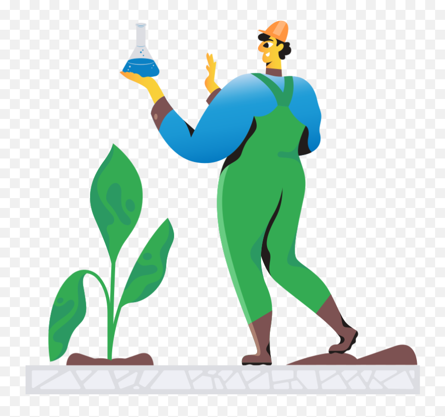 Biotechnology Illustration In Png Svg Emoji,Gardener Emoji