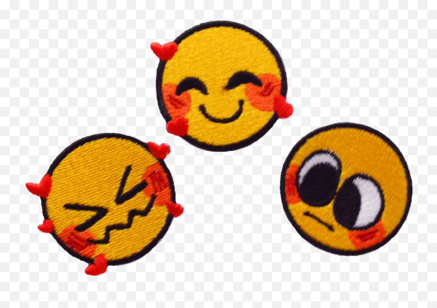 Set Of Nice Emoji Patches,Emoji Set