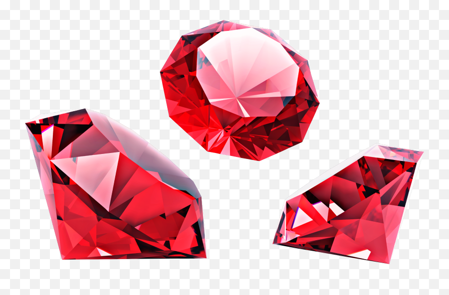 Gemstone Gem Stone Jewel Sticker - Diamantes Rojos Sin Fondo Emoji,Gem Stone Emoji