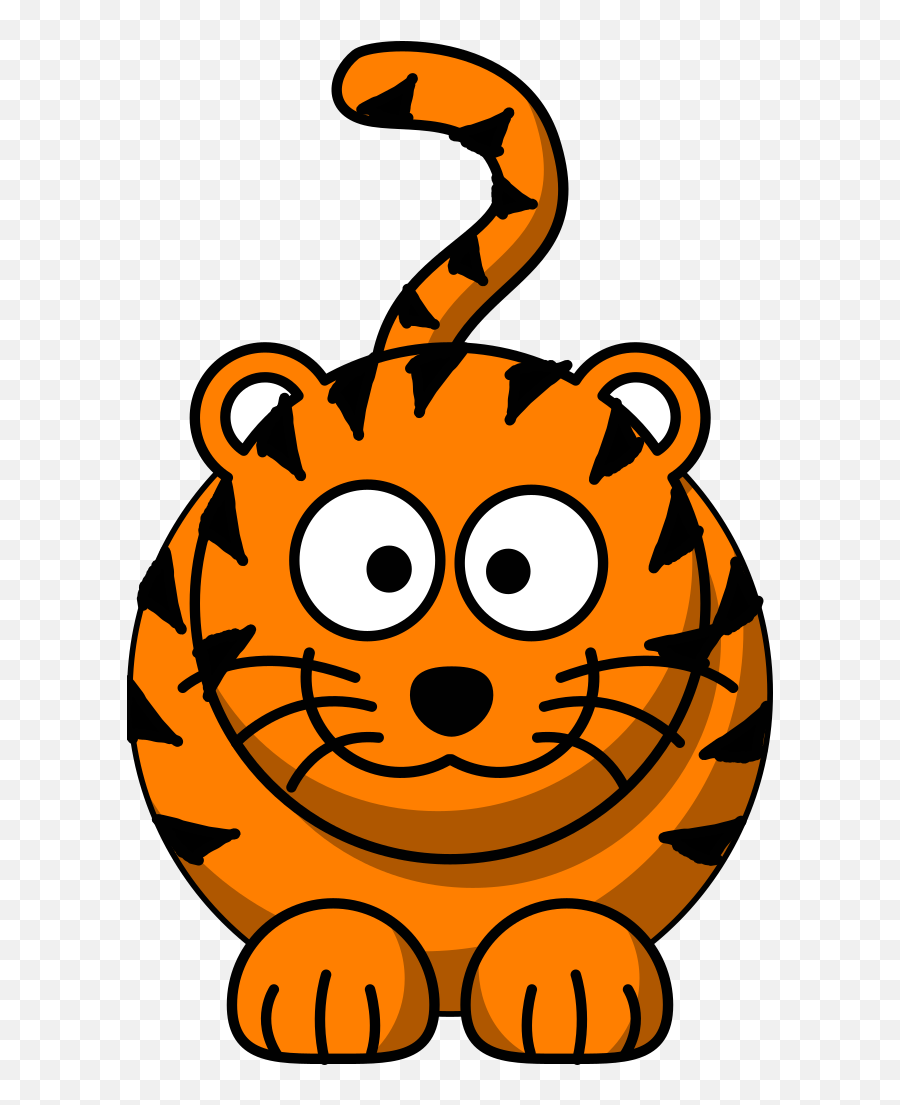 Baby Tiger Clip Art - Clipartsco Tiger Cartoon Clip Art Emoji,Cheetah Tiger Alligator Emoji
