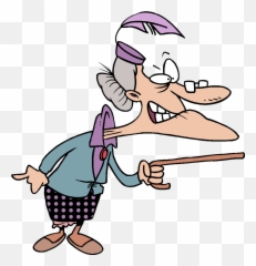 Joke Clipart Png Emoji,Old Lady Emoticon