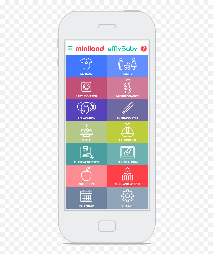 Emybaby - Miniland Family Technology Applications Emoji,Baby Home Emotion