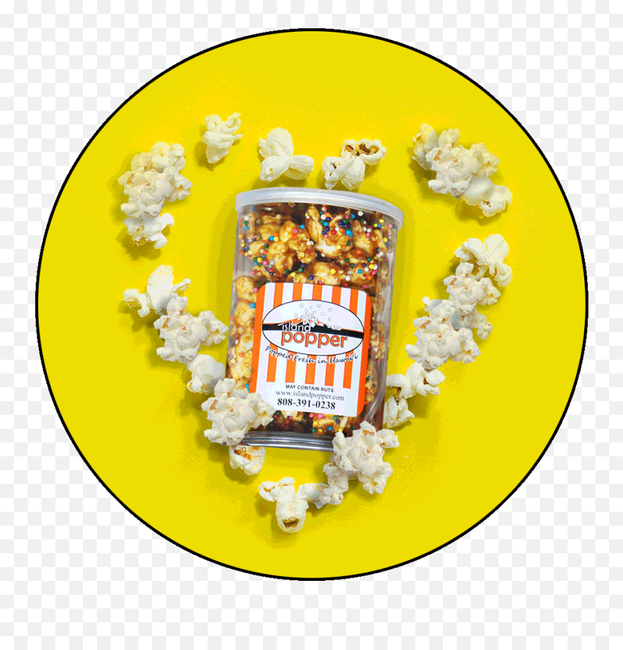 Island Popper Popcorn Oahu Hawaii - Language Emoji,Eating Popcorn Emoji Gif