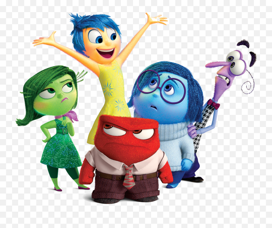 Download I Think Joy And Fear Is Best - Inside Out Emotions Clipart Emoji,Character Emotions