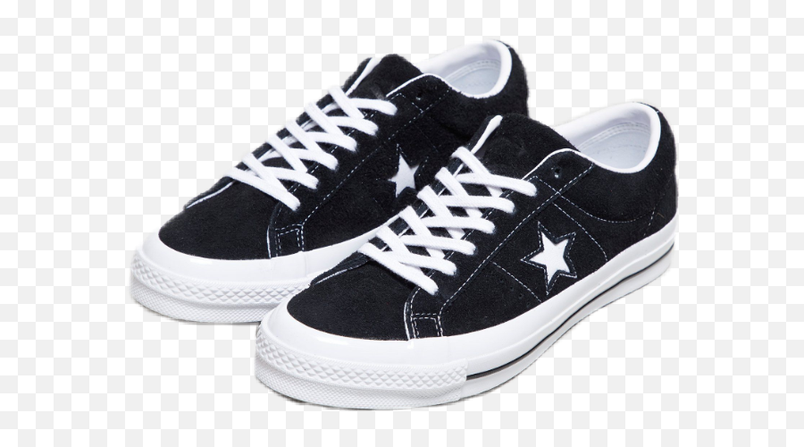 Shoe Shoes Converse Black One Star - Converse One Star Premium Emoji,Star Shoes Emoji