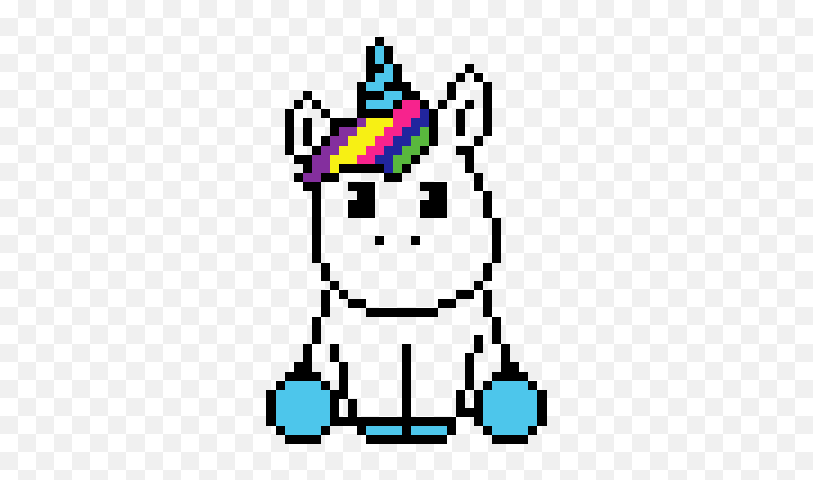 Kawaii Pixel Unicorn - Novocomtop Lynn Canyon Park Emoji,Unicorn Emoji Perler Beads