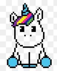 Kawaii Pixel Unicorn - Novocomtop Lynn Canyon Park Emoji,Unicorn Emoji Perler Beads