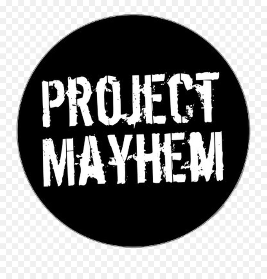 Project Mayhem Circle Sticker Home Décor Nkc - Vietnam Décor Väsby Rock Festival Emoji,Trombone Emoji Copy And Paste