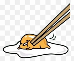 Chopsticks Sticker Challenge - Gudetama Sanrio Emoji,Chopsticks Emoji