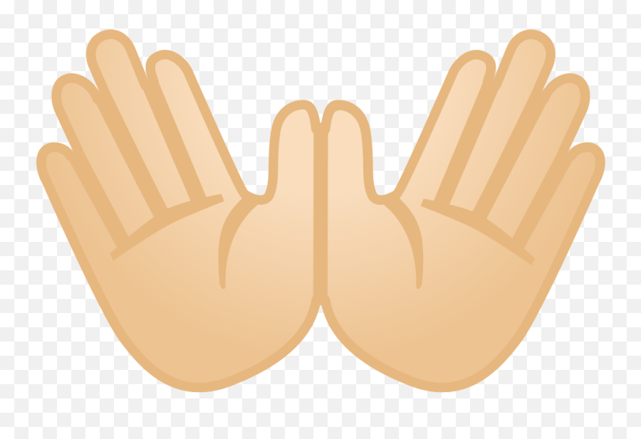 Emojipedia Hand Meaning Symbol - Open Hands Clipart Emoji,Praise Hands Emoji