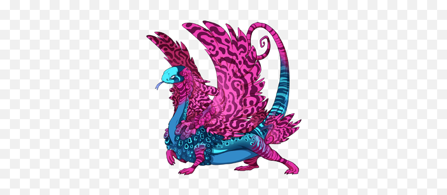 Happy Dragons Dragon Share Flight Rising - Imperial Female Flight Rising Skins Emoji,Frisks Emotions