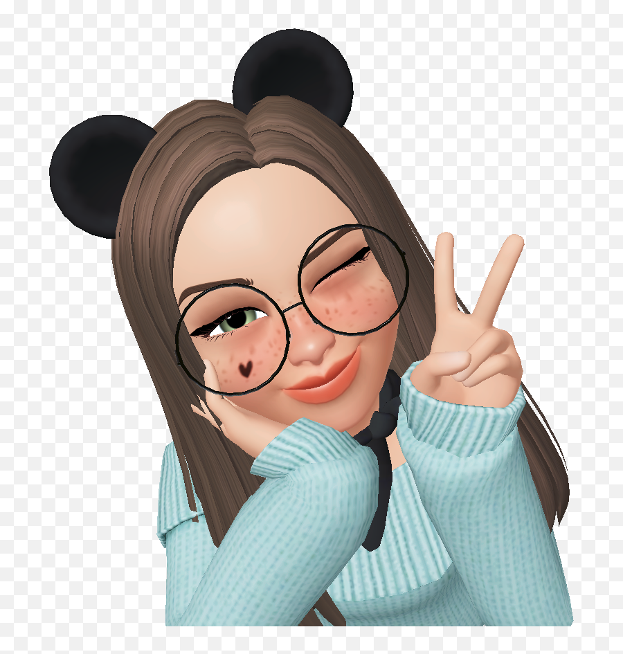 Errxr606 Cute Zepeto Sticker - Online Shopping Logo Emoji,Emoji Peace Girl