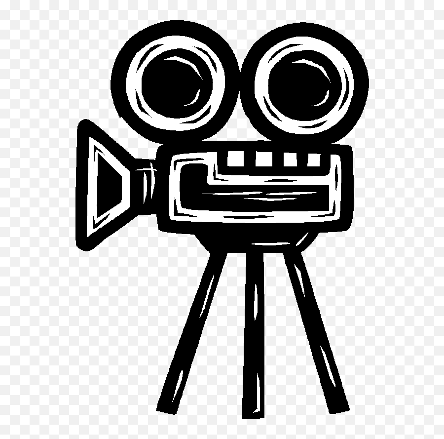 Movie Camera Clip Art Clipart Free - Movie Camera Drawing Png Emoji,Film Camera Emoji