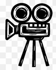 Movie Camera Clip Art Clipart Free - Movie Camera Drawing Png Emoji,Film Camera Emoji