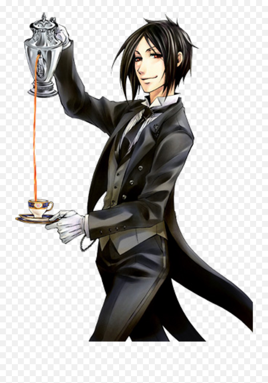 Hiro Mizushima Sebastian Png Image With - Sebastian Png Black Butler Emoji,Sebastian Emoticons Black Butler