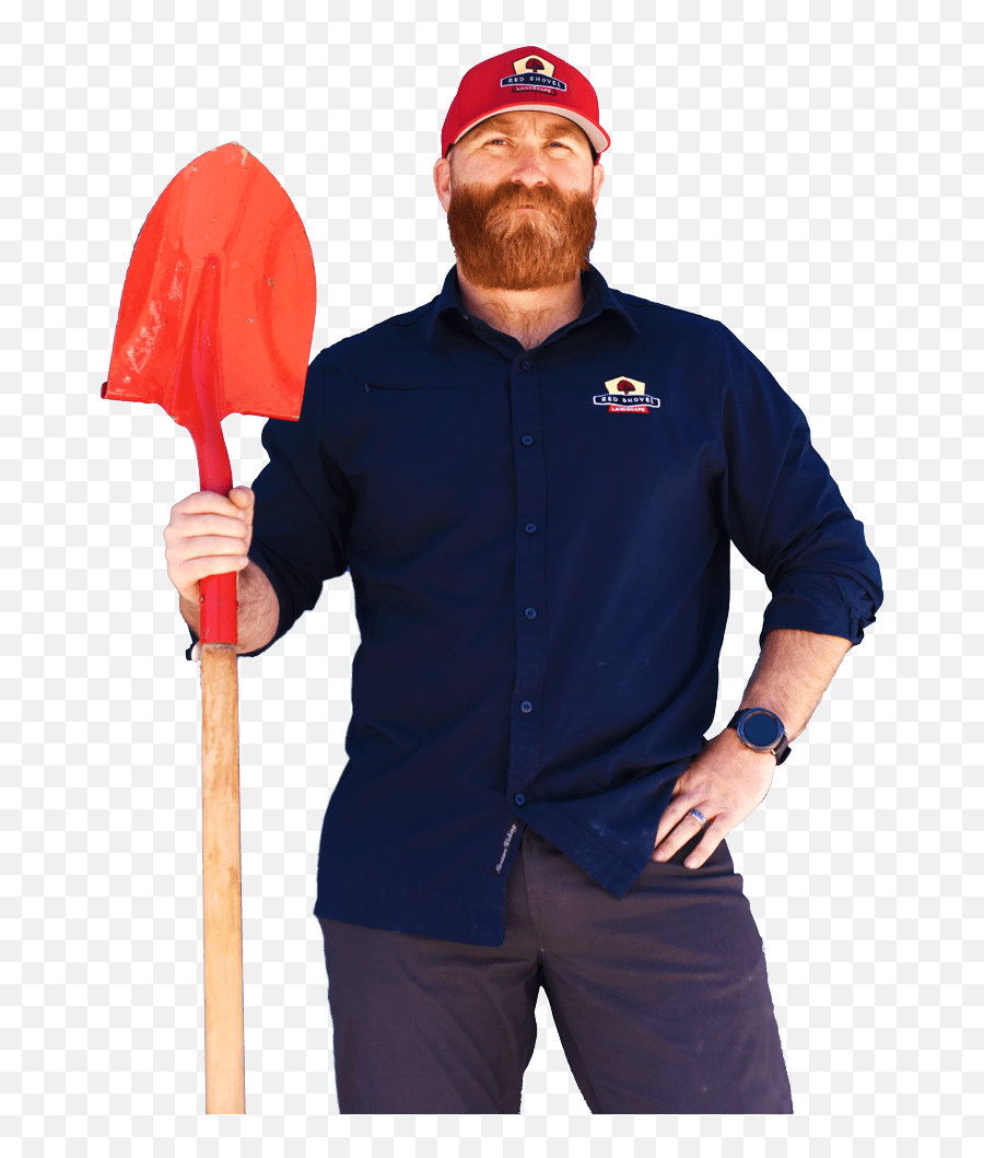 Christmas Light Installation - Red Shovel Landscaping Workwear Emoji,Trillian Christmas Tree Emoticon Code