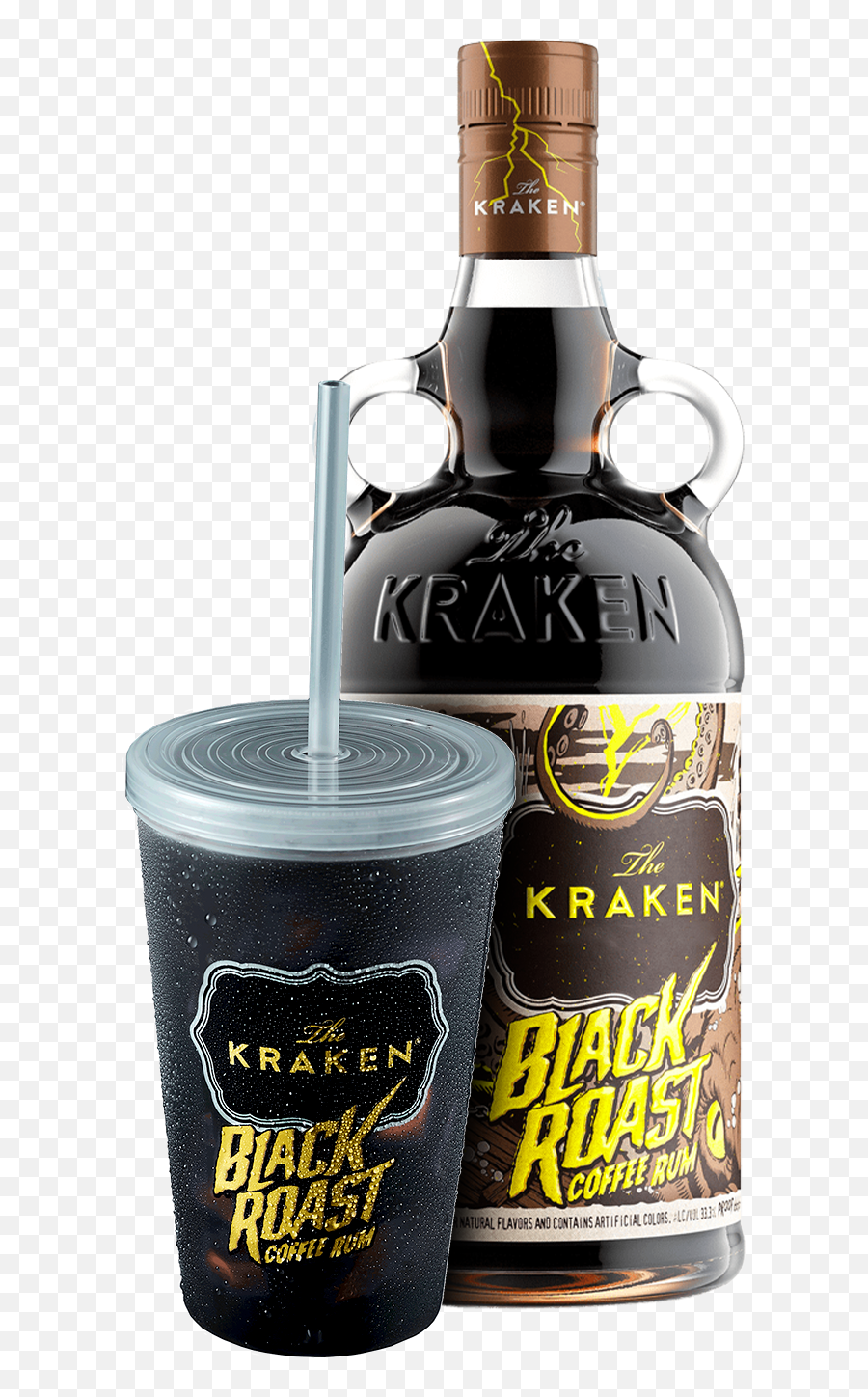 Kraken Rum Black Roast - Kraken Black Roast Coffee Rum Emoji,Kraken Emoji