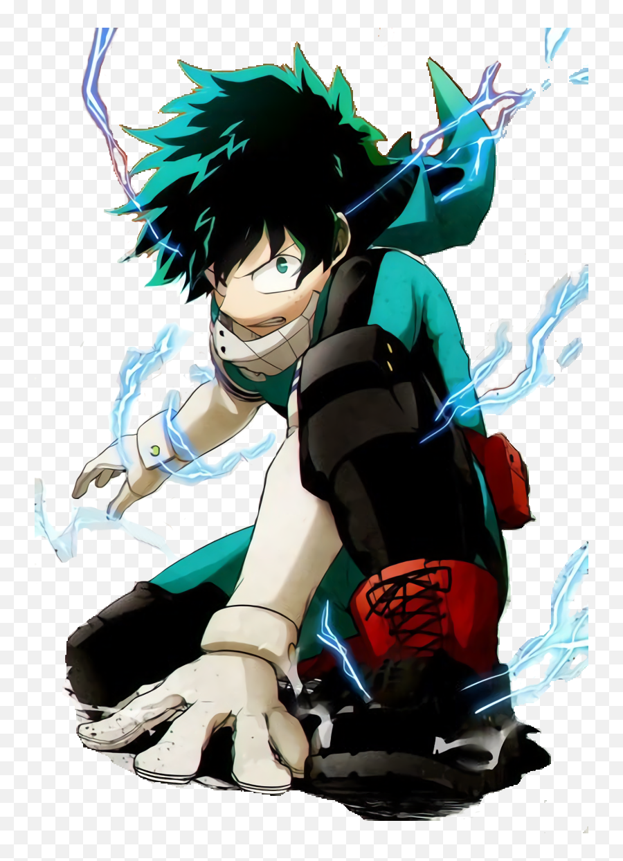 Izuku Midoriya Vs Warden - Deku One For All Emoji,1000000% Emoticon For Fb