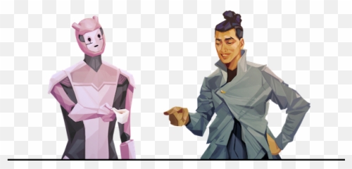 Robot Island - Fictional Character Emoji,Emotion Module Inquisitive Warframe