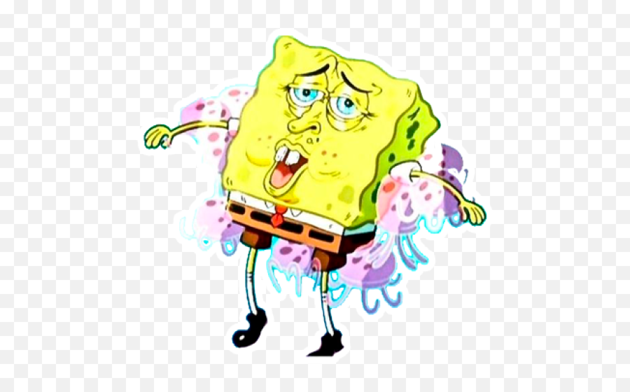 Sticker Maker - El Paquete De Bob Esponja Sexy Spongebob Emoji,Emojis Drogados