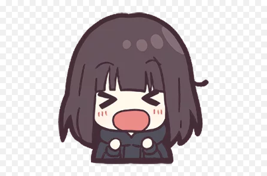 Sticker Maker - Menhera Chan Emoji V1 Emoji Menhera Chan Stickers,Cute Chibi Drawings Of Emojis