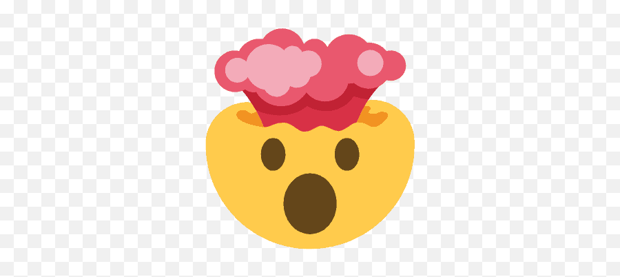 Exploding Head Emoji Meaning With - Exploding Head Emoji Twitter,Heat Emoji