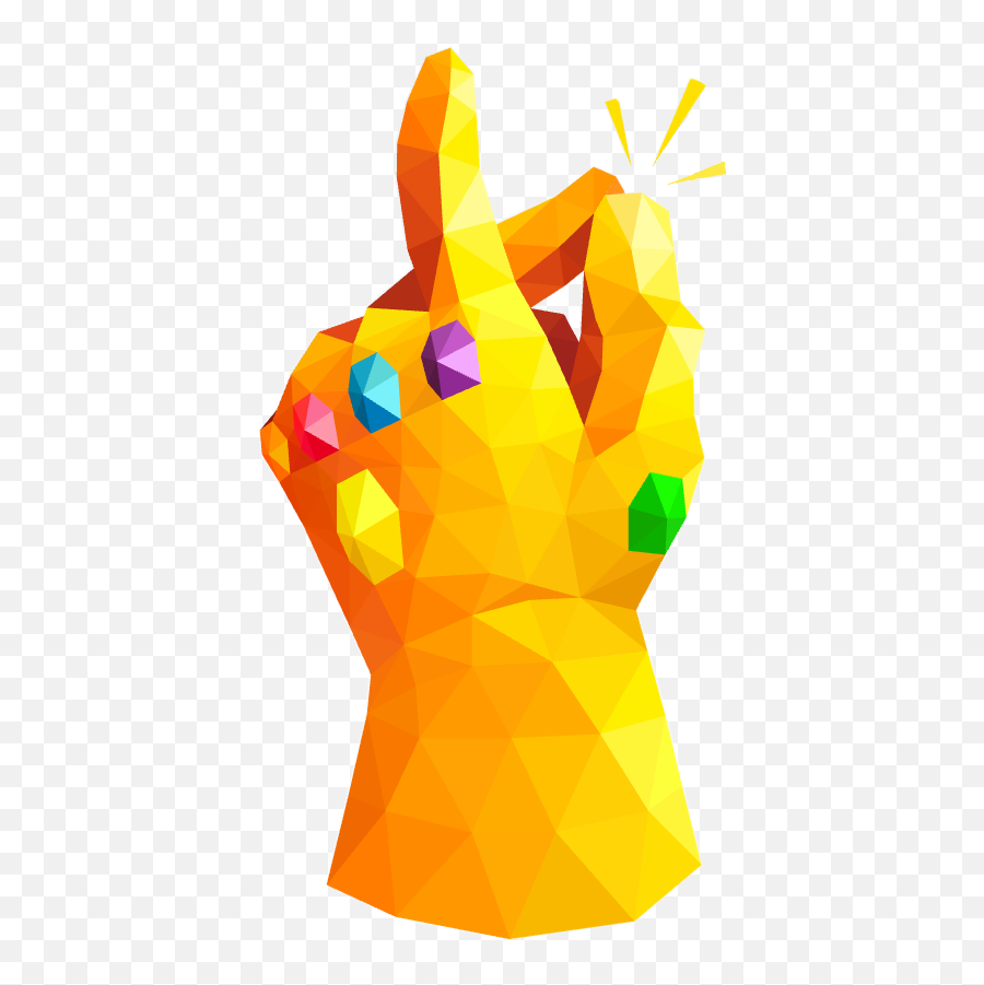 Thanos Snap Sticker - Hình V Gng Tay Thanos Emoji,Thanos Snap Emoji