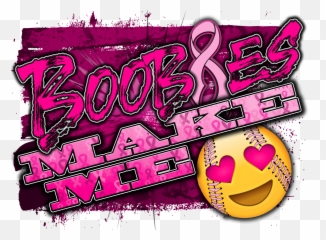 Custom Breast Cancer Awareness Jersey - Happy Emoji,Emoticon With Boobies