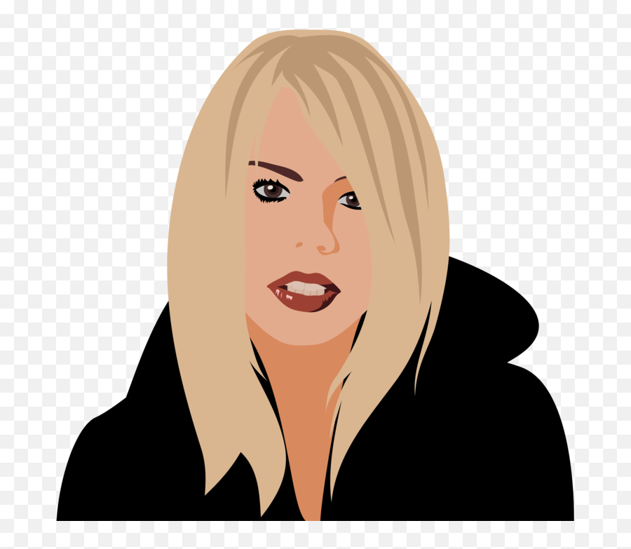 Emotion Hairstyle Chin Png Clipart - Billie Piper Emoji,A Singer With Emotion