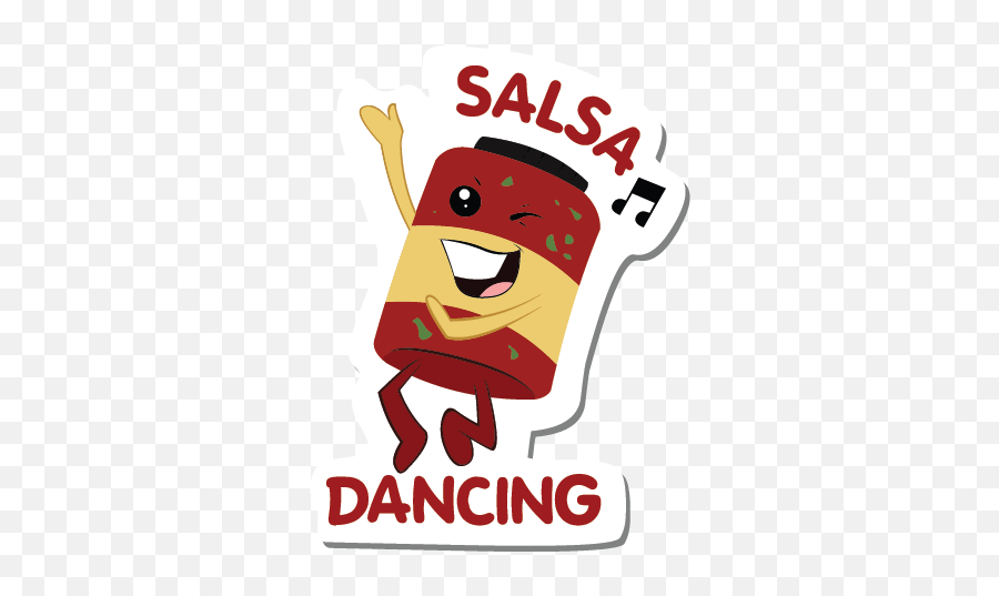 Taco Stickers By Hyper Interactive Llc Emoji,Dancing Emoticon Salsa
