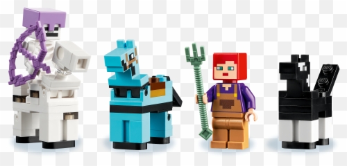 The Horse Stable 21171 - Lego Minecraft Sets Legocom Emoji,Baby Cartoon Character Actions And Emotions Set
