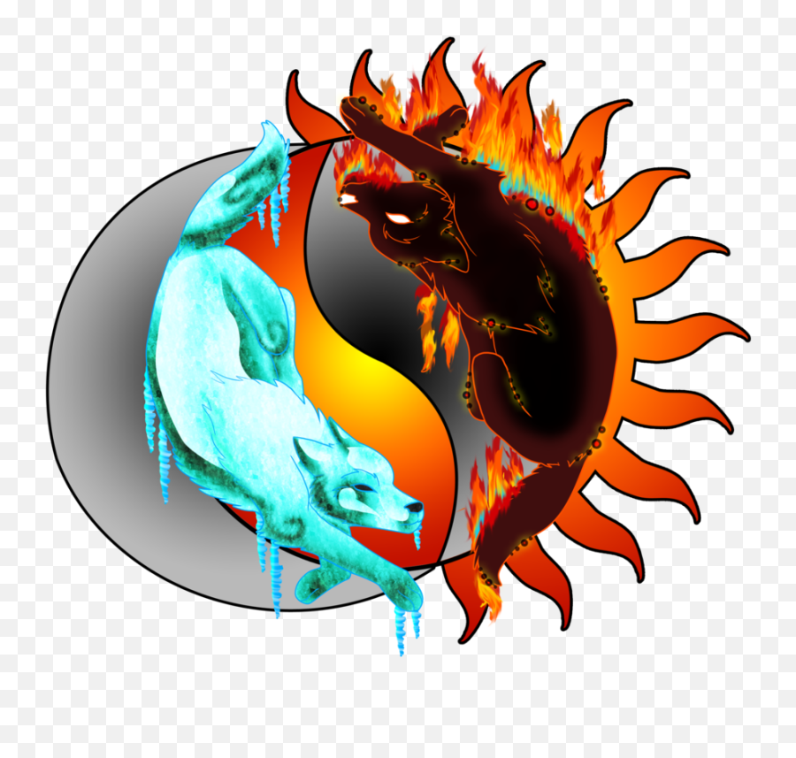 Fire U0026 Ice Fire And Ice Ice Images Earth Wind U0026 Fire - Fire Dragon Drawing Emoji,Earth, Wind & Fire With The Emotions