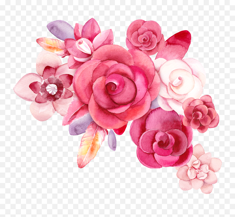 Download Pink Ps Flower Flowers Life Creative Watercolor Emoji,Sweet . Emotion Abelia