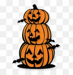 Stacked Jack O Lanterns Free Svg Cut File Free Cut Files Emoji,Simple Cute Girl Jack O Lantern Cute Emojis