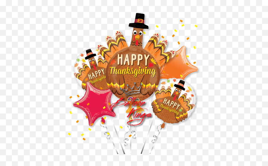 Shop Balloons - Seasonal U0026 Holiday Thanksgiving Page 1 Emoji,Turkey Letter Emoji
