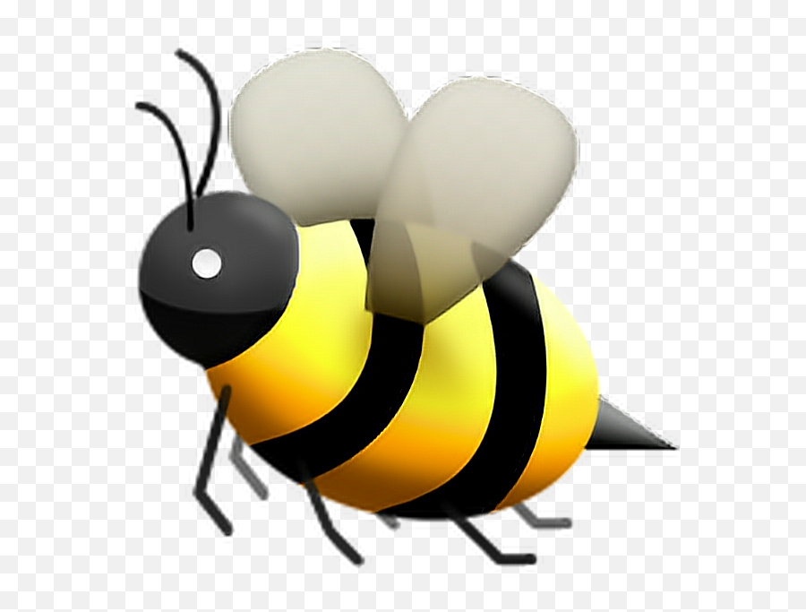 Emojis Bee Png Image With No Background - Bee Emoji Apple,Bee Emojis