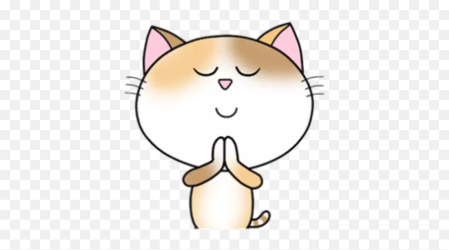 Lucky Cat 1 Stickers For Whatsapp - Happy Emoji,Lucky Cat Emoji
