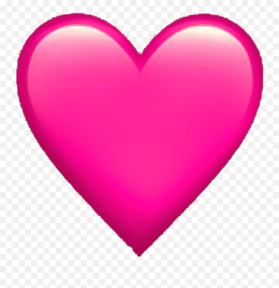 Emoji Heart Pinkheart Emojis Sticker - Girly,Pinky Out Emoji