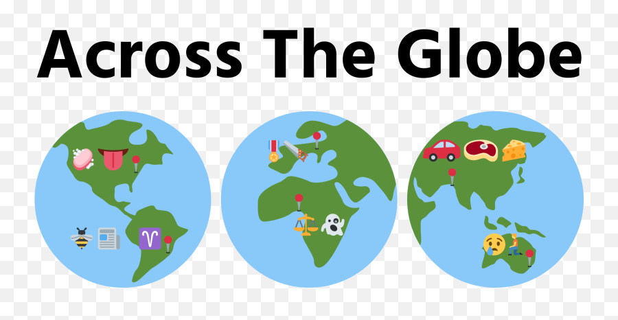Globe Emoji Riddles - Transparent Background High Resolution World Map Png,Earth Emoji