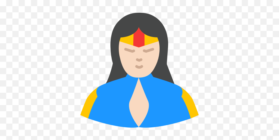 Hero Super Girl Woman Wonder Woman Icon - Free Download For Women Emoji,Super Woman Emoji