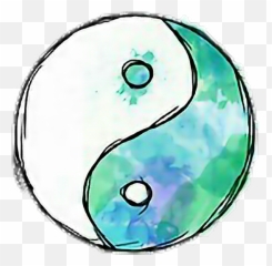 Yin Tumblr Yang Sticker - Yin And Yang Art Emoji,Yin And Yang Emoji