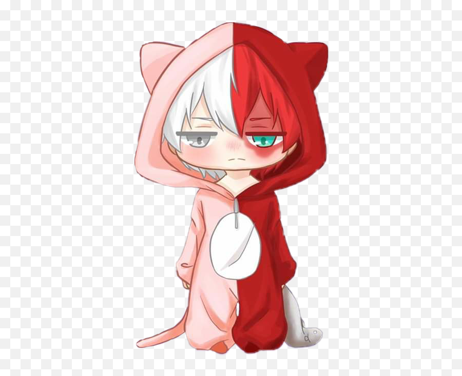 Bnha Anime Kawaii Shoto Todoroki Sticker By Emma Jay - Imágenes De Shoto Todoroki Kawaii Emoji,Todoroki Emoji