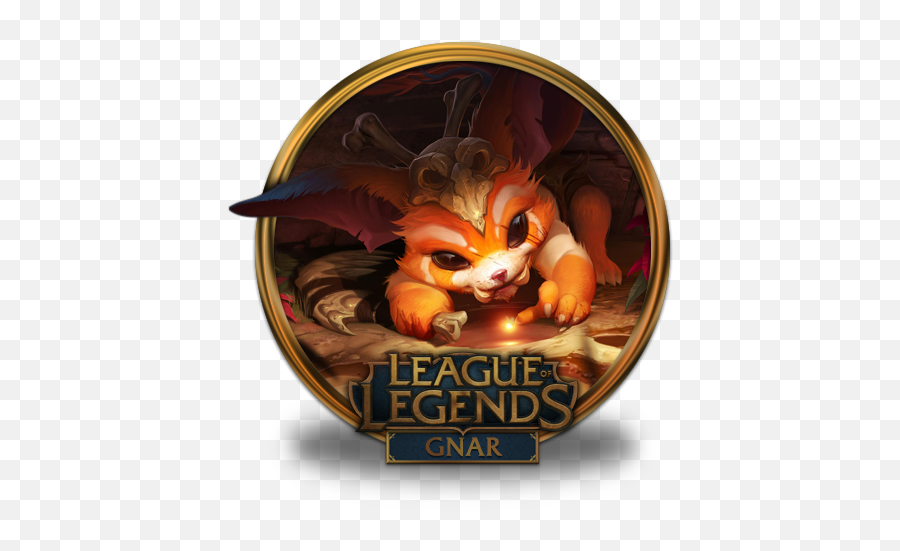 Gnar Icon - League Of Legends Gnar Art Emoji,Gnar Emoji